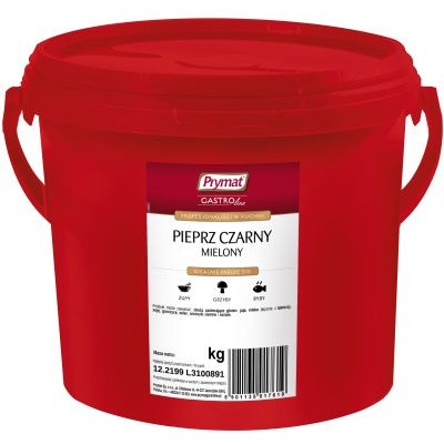 Ground black pepper, PRYMAT, 2,5 kg
